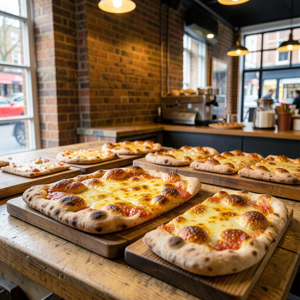 Roman-style pizza spot God Save The Pizza opens in Exmouth Market